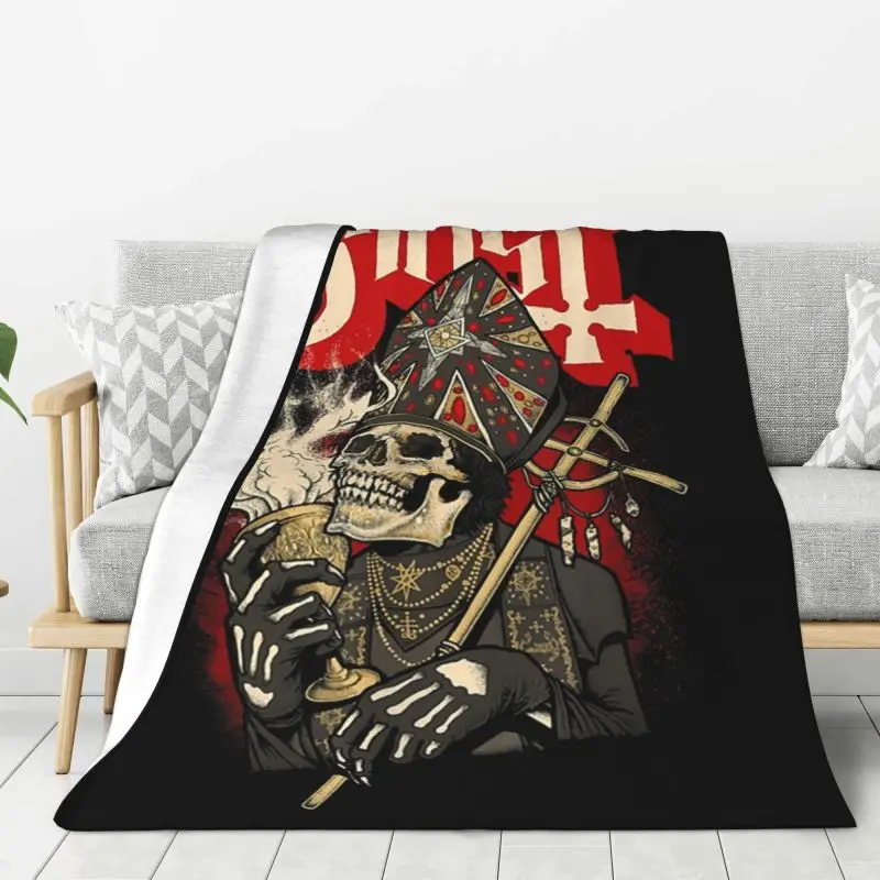 Custom Ghost Impera Maestro Skull Blanket Soft Fleece Autumn Warm Flannel Swedish Rock Band Throw Blankets Office Bedroom Quilt
Custom Ghost Impera Maestro Skull Blanket Soft Fleece Autumn Warm Flannel Swedish Rock Band Throw Blankets Office Bedroom Quilt