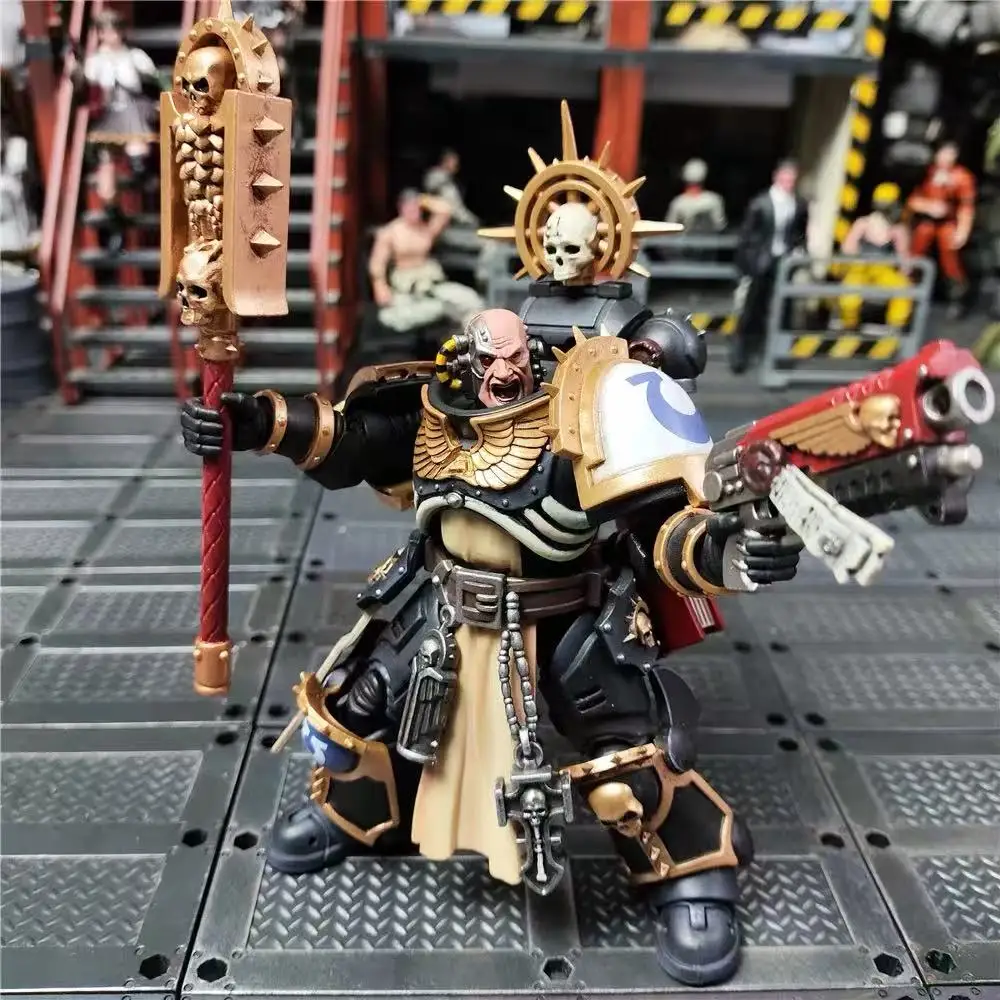 【JOYTOY】1/18 Фигурка Warhammer 40K Ultramarines Chaplain (Indomitus) Военная модель
【JOYTOY】1/18 Фигурка Warhammer 40K Ultramarines Chaplain (Indomitus) Военная модель