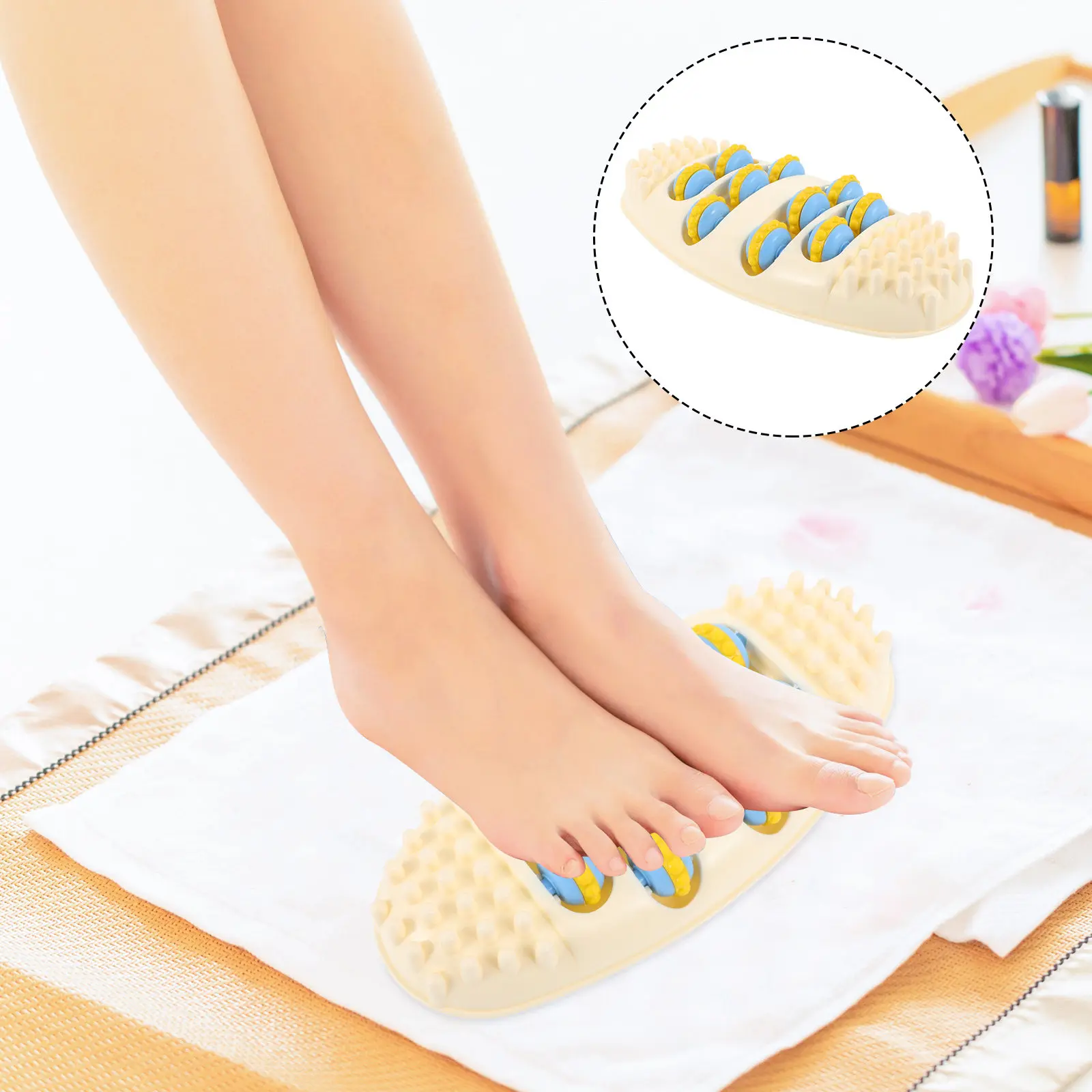 Foot Massager Roller Durable Pp Smooth Safe Design For Home Travel Hotel Multi-Functional Leg Back Hand Feet Acupoint Massage
Foot Massager Roller Durable Pp Smooth Safe Design For Home Travel Hotel Multi-Functional Leg Back Hand Feet Acupoint Massage