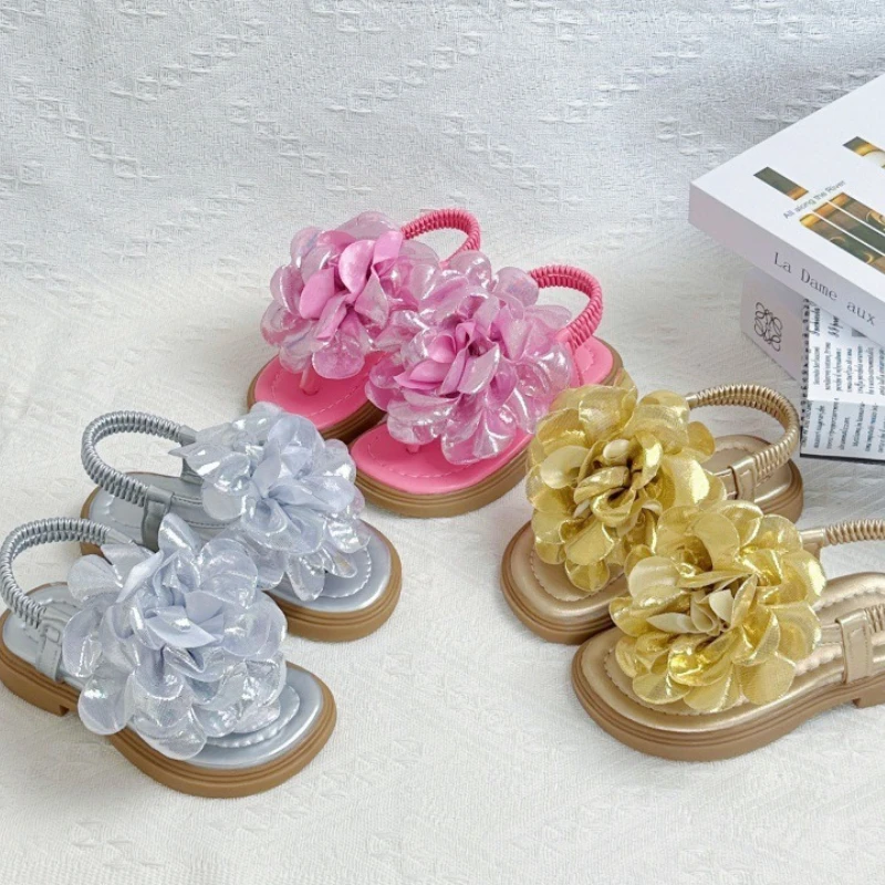 Детские сандалии-цветочки 2026, летняя новинка, корейская версия, детские сандалии на мягкой подошве, модные, для девочек, нескользящие, для школьников, для прогулок
Детские сандалии-цветочки 2026, летняя новинка, корейская версия, детские сандалии на мягкой подошве, модные, для девочек, нескользящие, для школьников, для прогулок