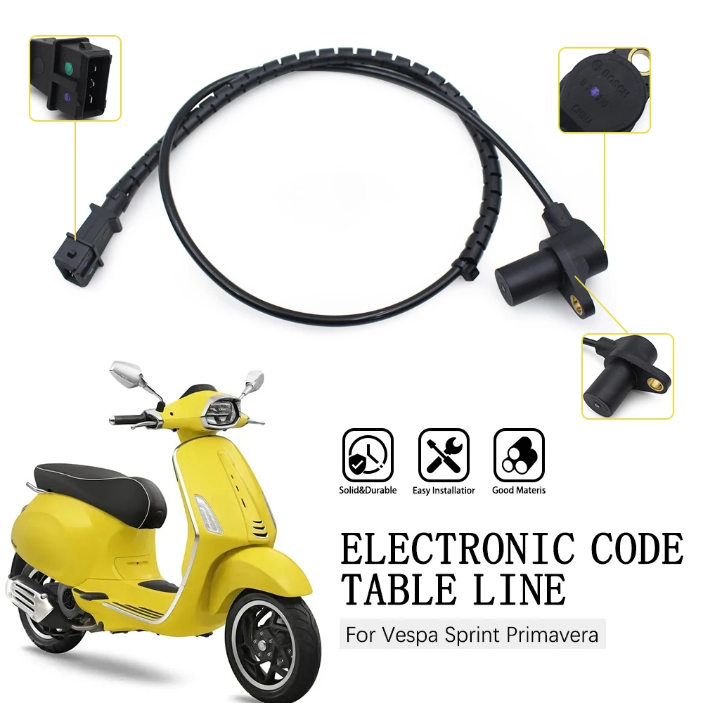 Sensor ABS Wheel Speed Sensor For Vespa Sprint Primavera
Sensor ABS Wheel Speed Sensor For Vespa Sprint Primavera
