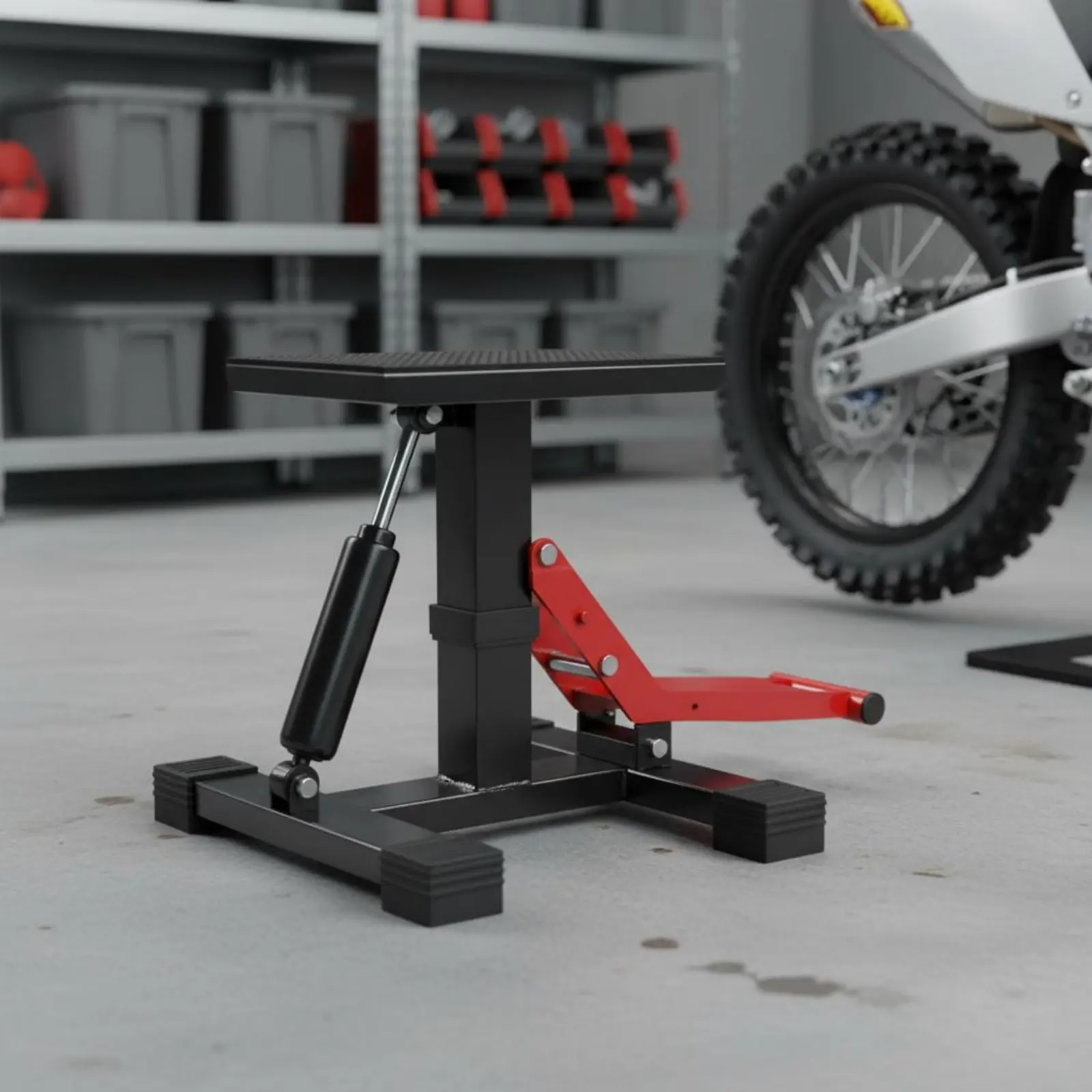 Hydraulic Dirt Bike Lift Slow Descent Hydraulic Motorcycle Lift Motorcycle Maintenance Stand Heavy-Duty Steel for Riders, Garage
Hydraulic Dirt Bike Lift Slow Descent Hydraulic Motorcycle Lift Motorcycle Maintenance Stand Heavy-Duty Steel for Riders, Garage