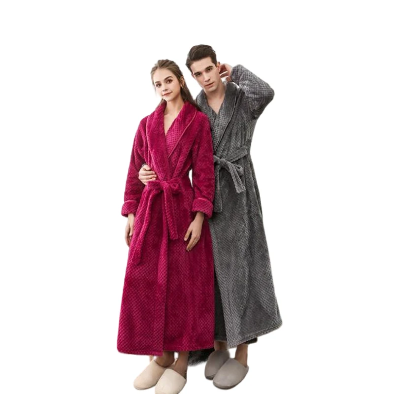 New Arrival Robe Winter Thickened Flannel Bath Robe Velvet Lovers' Robes Belt Bathrobes Sleepwear Robes Ladies Robes
New Arrival Robe Winter Thickened Flannel Bath Robe Velvet Lovers' Robes Belt Bathrobes Sleepwear Robes Ladies Robes