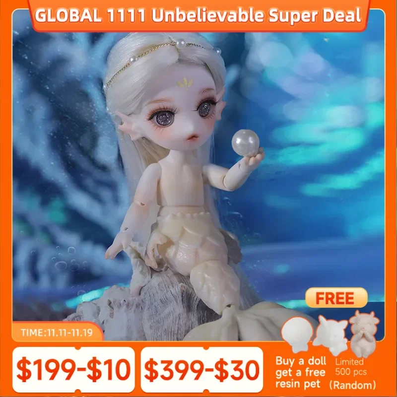 Lorelle 1/12 кукла BJD маленькая Русалочка тело мини маленькая милые большие глаза детские игрушки Смола Высокое качество детская игрушка маленькая кукла
Lorelle 1/12 кукла BJD маленькая Русалочка тело мини маленькая милые большие глаза детские игрушки Смола Высокое качество детская игрушка маленькая кукла