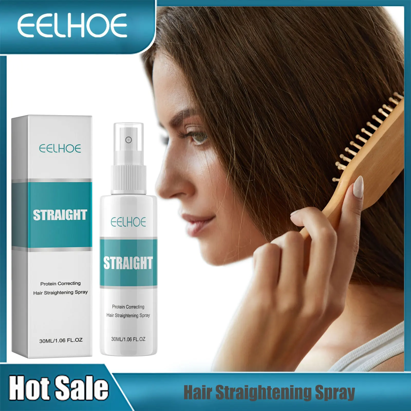 Collagen Protein Conditioner Spray Straightening Smoothing Frizz Scalp Treatment Repair Damaged Nourishing Hair Care Spray 30ml
Collagen Protein Conditioner Spray Straightening Smoothing Frizz Scalp Treatment Repair Damaged Nourishing Hair Care Spray 30ml