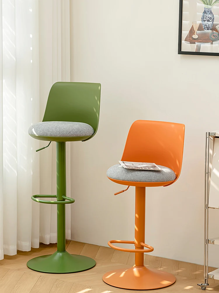 Nordic Bar Chair Designer Soft Bag Home Coffee Shop Milk Tea Shop Restaurant High Foot Rotating Lift Bar Stool Furniture Chairs
Nordic Bar Chair Designer Soft Bag Home Coffee Shop Milk Tea Shop Restaurant High Foot Rotating Lift Bar Stool Furniture Chairs