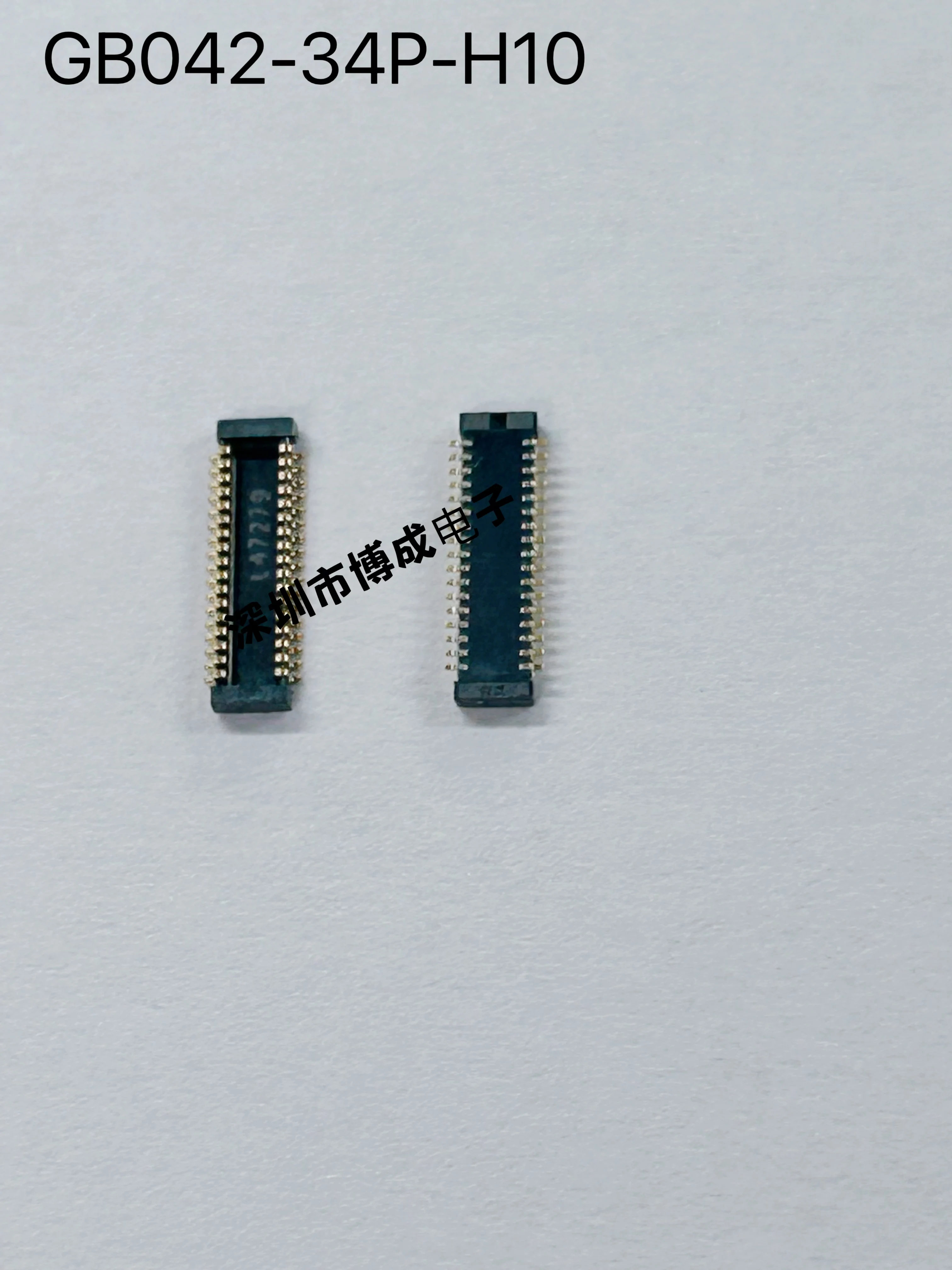 5 pcs/Board to Board BTB connector male, 0.4MM pitch. GB042-34P-H10 GB042-34P-H10-E3000. Original factory and in stock.
5 pcs/Board to Board BTB connector male, 0.4MM pitch. GB042-34P-H10 GB042-34P-H10-E3000. Original factory and in stock.