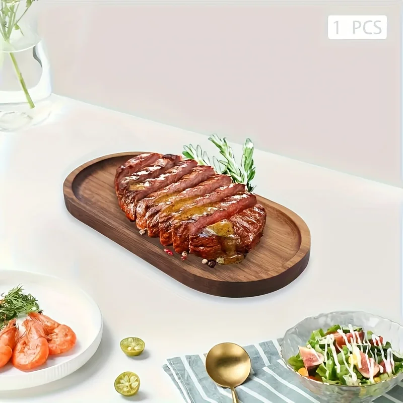 12-Piece Natural Wood Serving Tray Set – Oval Cold Plate for Cheese, Desserts, Snacks, Bread & Fruit – Kitchen Decor & Multi-Use Food Presentation Tray (29.5 x 10.8 cm)
12-Piece Natural Wood Serving Tray Set – Oval Cold Plate for Cheese, Desserts, Snacks, Bread & Fruit – Kitchen Decor & Multi-Use Food Presentation Tray (29.5 x 10.8 cm)