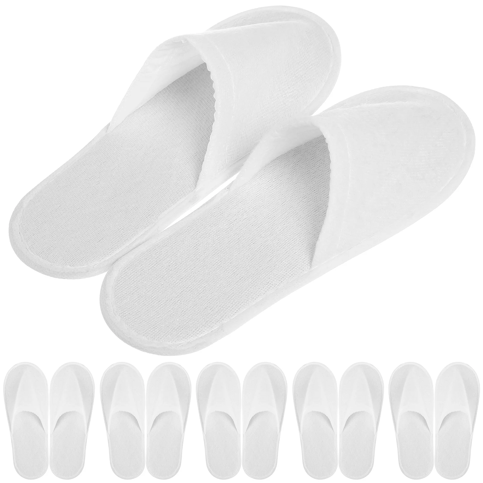 12 Pairs Disposable Slippers Men Non-slip Nail Salon Soft Closed Toe Coral Fleece Guest Travel for Hotel
12 Pairs Disposable Slippers Men Non-slip Nail Salon Soft Closed Toe Coral Fleece Guest Travel for Hotel