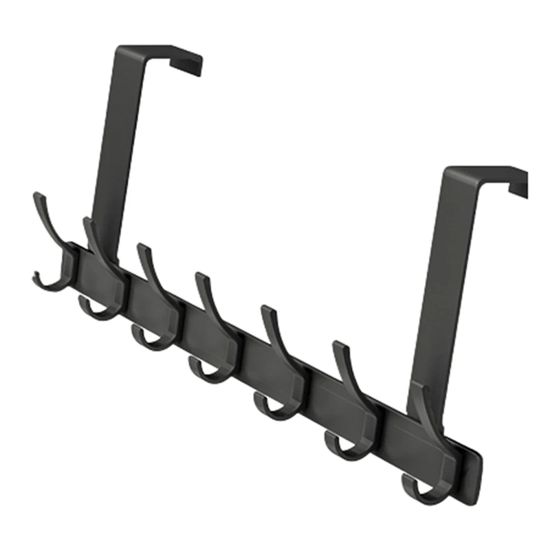 Free Punching Door Behind The Bathroom Black Hook Bedroom Storage Hanger Storage Rack 7 Hooks Door Rear Hook Easy To Use
Free Punching Door Behind The Bathroom Black Hook Bedroom Storage Hanger Storage Rack 7 Hooks Door Rear Hook Easy To Use