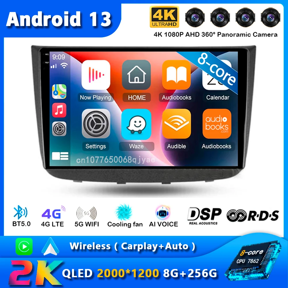 Автомобильный радиоприемник Carplay, Android 13, для Mercedes-Benz Vito 2 W639 2003-2015, навигация GPS, мультимедийный плеер, стерео, Wi-Fi + 4G авто BT
Автомобильный радиоприемник Carplay, Android 13, для Mercedes-Benz Vito 2 W639 2003-2015, навигация GPS, мультимедийный плеер, стерео, Wi-Fi + 4G авто BT