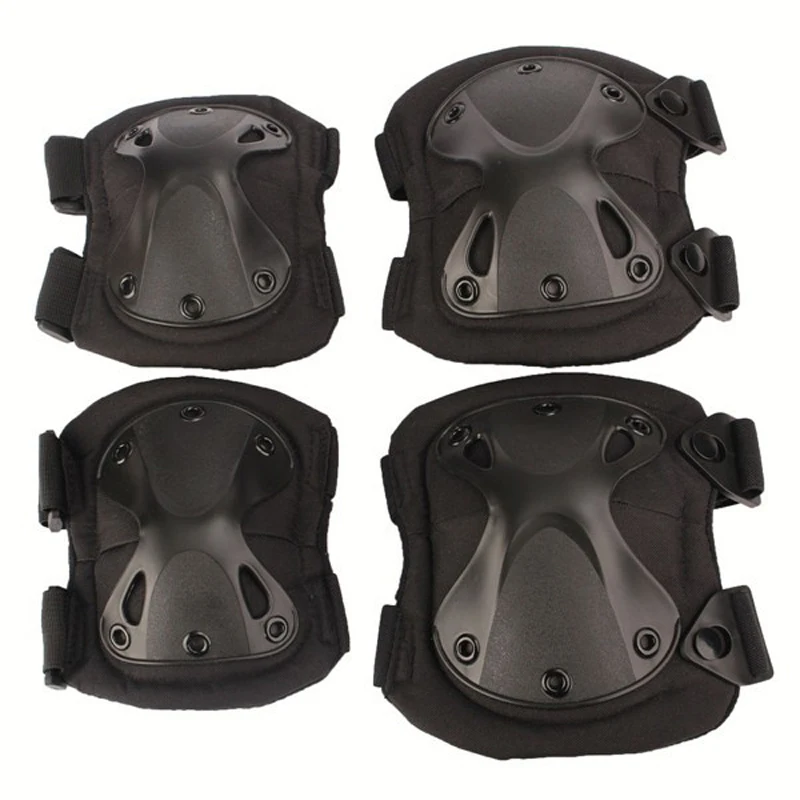 Tactical Airsoft Hunting Game Combat Knee And Elbow Protector Pads Set Football Kneecap Safety Outdoor Equipment
Tactical Airsoft Hunting Game Combat Knee And Elbow Protector Pads Set Football Kneecap Safety Outdoor Equipment