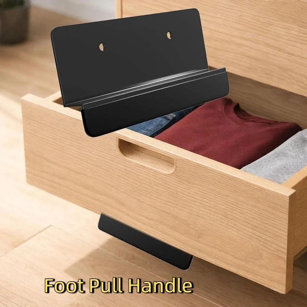 Durable Metal Touchless Cabinet Foot Pull Efficient Hands-Free Foot Pull Handle Convenient Drawer Foot Handle Bathroom
Durable Metal Touchless Cabinet Foot Pull Efficient Hands-Free Foot Pull Handle Convenient Drawer Foot Handle Bathroom