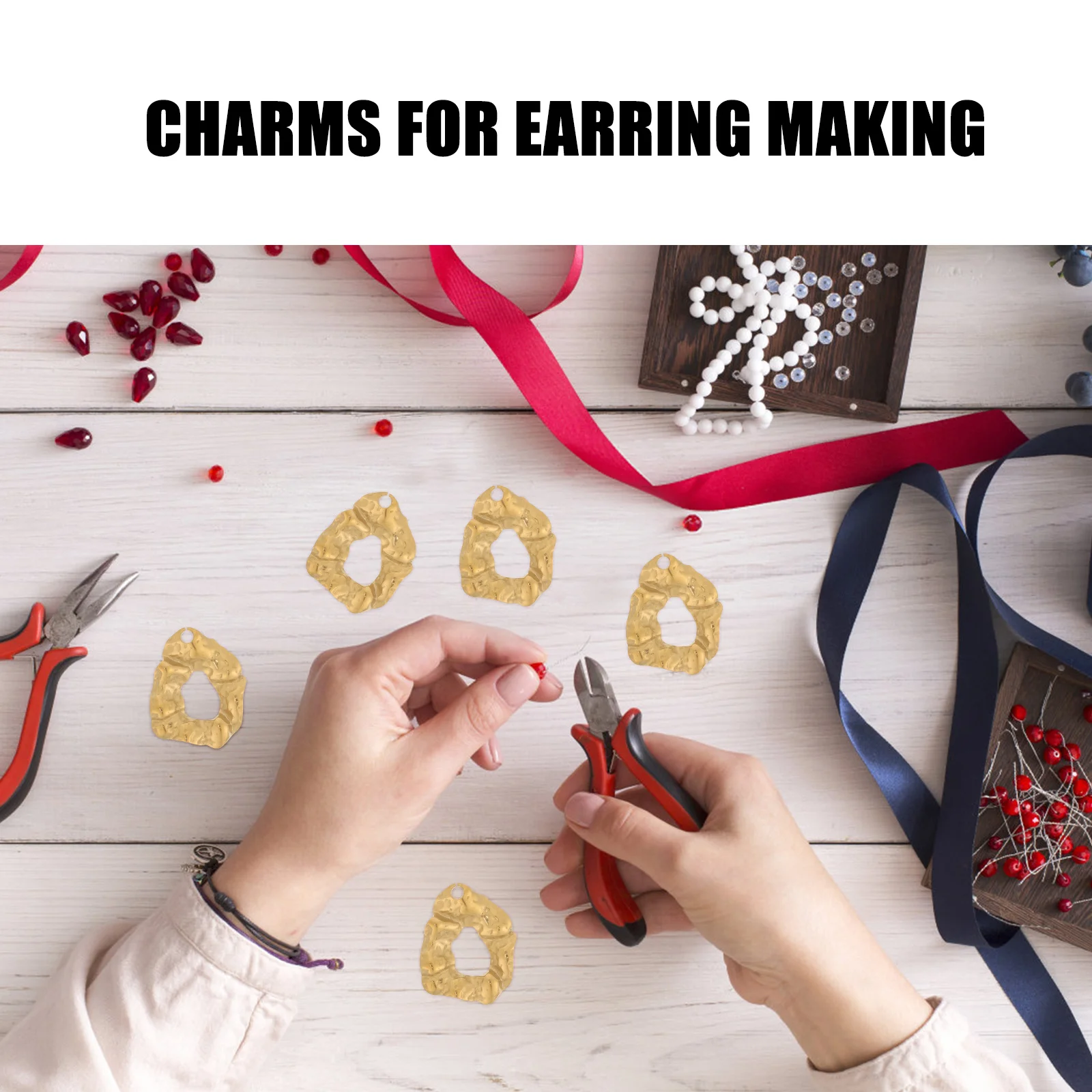 5Pcs Creative Water Drop Charms Delicate Jewelry Pendants for Earring Projects Earring Charms for Jewelry Making
5Pcs Creative Water Drop Charms Delicate Jewelry Pendants for Earring Projects Earring Charms for Jewelry Making