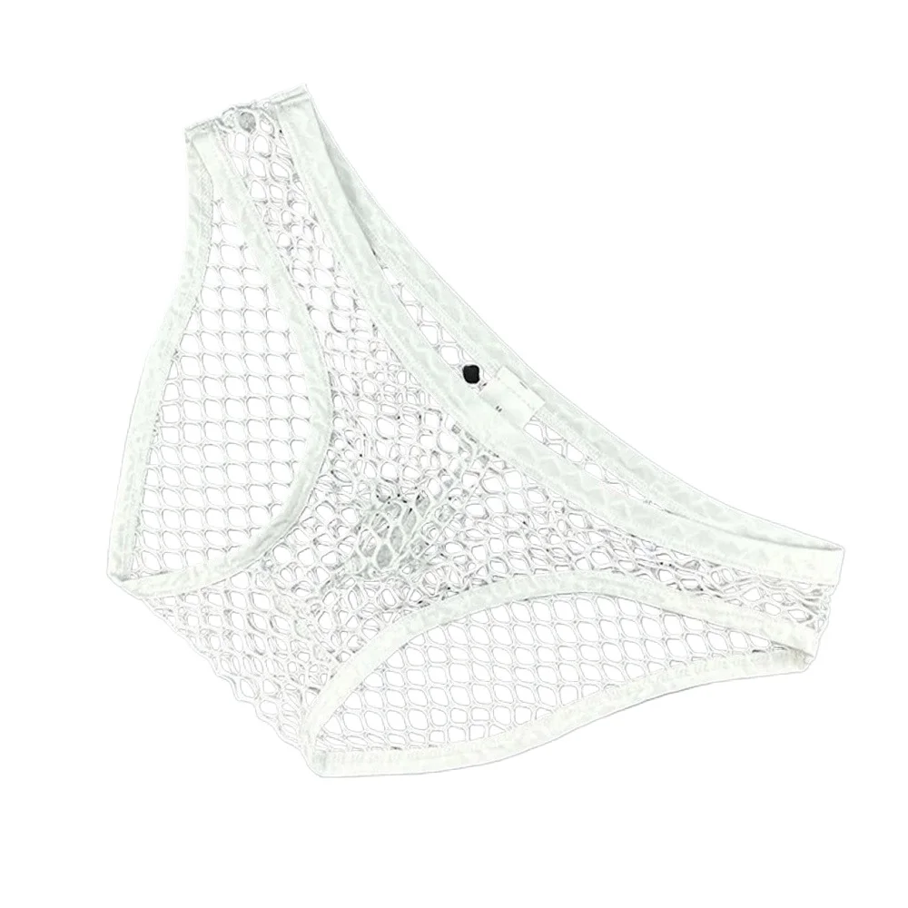 Fishnet Underwear for Big Men Low Waist Sexy U Convex Large Mesh Hollow Transparent U Convex Male Briefs
Fishnet Underwear for Big Men Low Waist Sexy U Convex Large Mesh Hollow Transparent U Convex Male Briefs