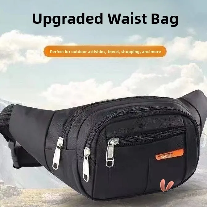 New Waterproof Waist Bag Unisex Large Capacity Multifunctional Outdoor Sports Money Bag Durable Nylon Crossbody Bag for Men A...
New Waterproof Waist Bag Unisex Large Capacity Multifunctional Outdoor Sports Money Bag Durable Nylon Crossbody Bag for Men A...