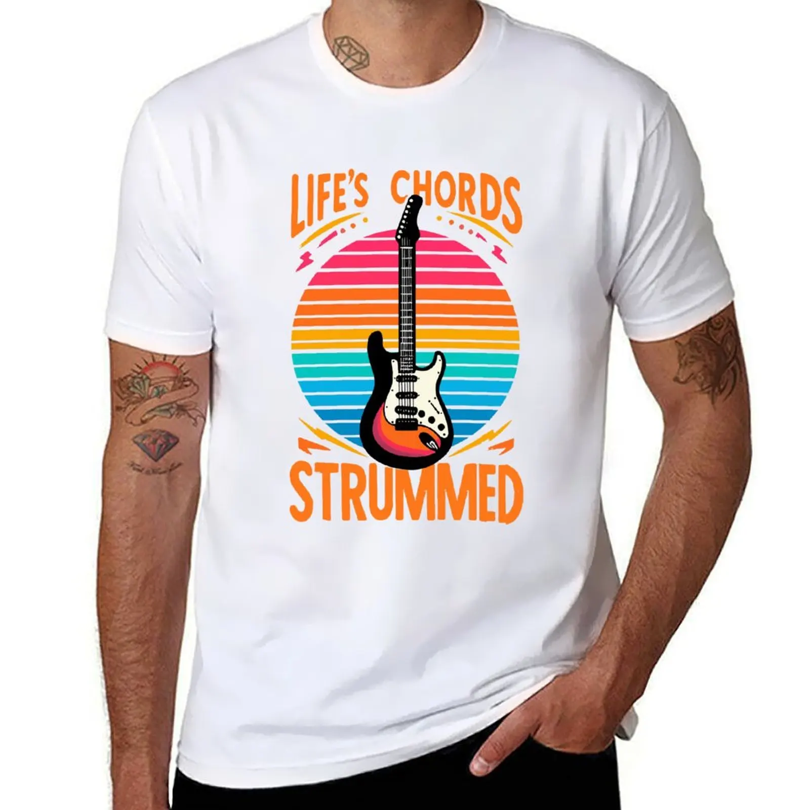 Chords strummed T-Shirt t shirts for man slim fit funny t shirts man T-Shirt
Chords strummed T-Shirt t shirts for man slim fit funny t shirts man T-Shirt