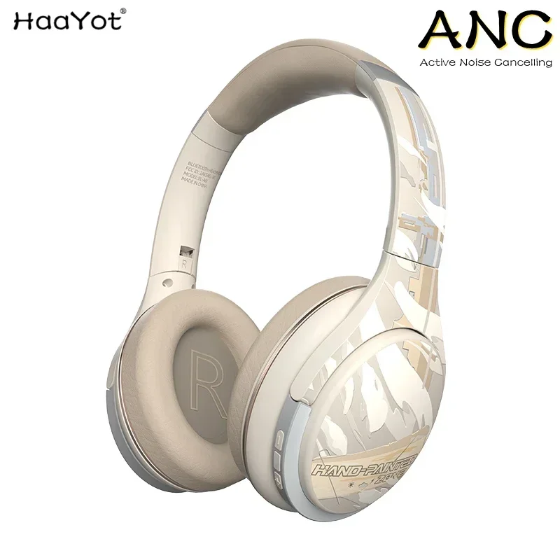 Active Noise Cancelling Headphones Bluetooth Wireless Over Ear Headphone with Mic Deep Bass Gaming Headset for Travel Phone TV
Active Noise Cancelling Headphones Bluetooth Wireless Over Ear Headphone with Mic Deep Bass Gaming Headset for Travel Phone TV