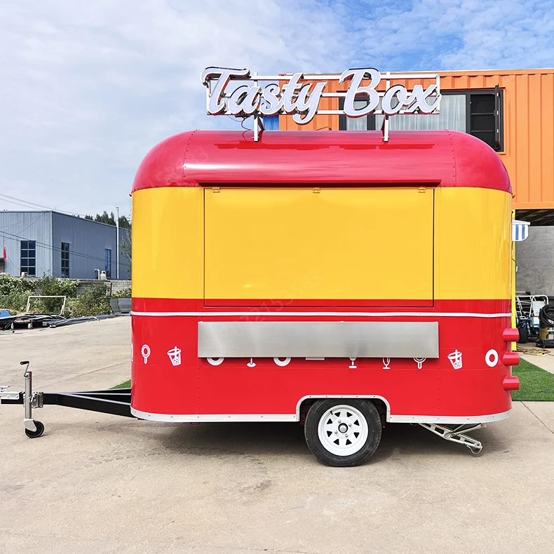 3.5m Mobile Food Trailer Coffee Cart Street Food Catering CE Certified OEM Custom Design Factory Direct Wholesale
3.5m Mobile Food Trailer Coffee Cart Street Food Catering CE Certified OEM Custom Design Factory Direct Wholesale