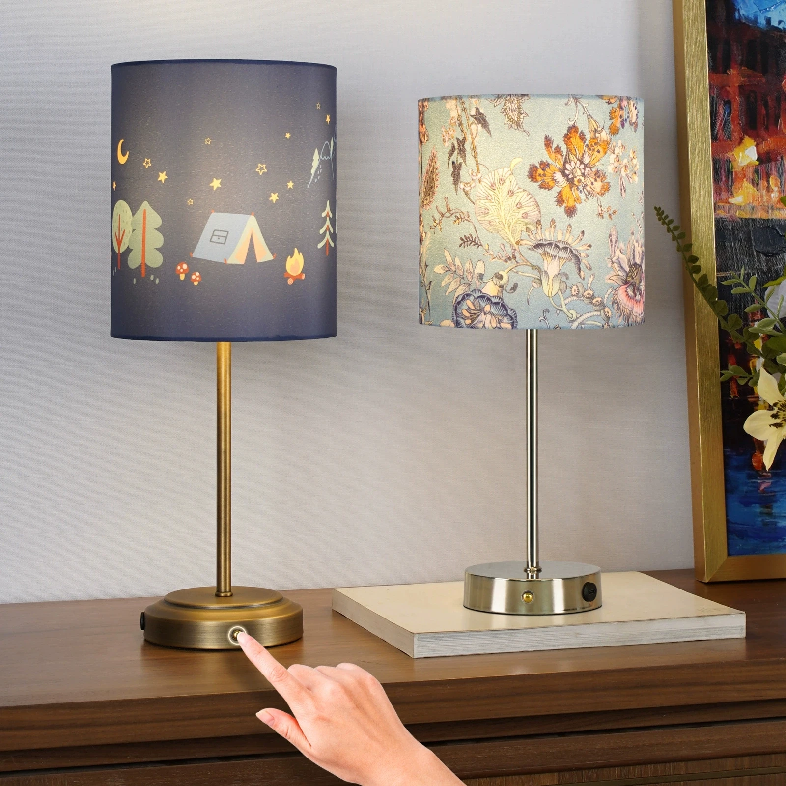 Simple USB rechargeable desk lamp, bedroom desk, atmosphere night light
Simple USB rechargeable desk lamp, bedroom desk, atmosphere night light