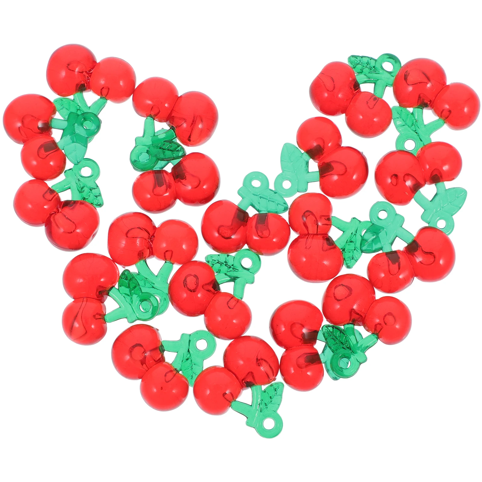 20pcs Resin Jewelry Accessories Cute Cherry Charms for DIY Keychains Phone Car Hangers Crafting Bracelets Earrings Beads
20pcs Resin Jewelry Accessories Cute Cherry Charms for DIY Keychains Phone Car Hangers Crafting Bracelets Earrings Beads