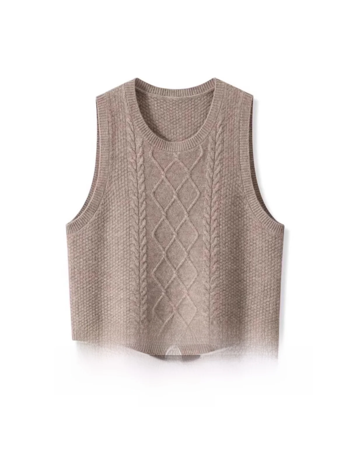 Новый зимний свободный шерстяной жилет-кардиган для женщин с круглым вырезом, универсальный вязаный жилет-накидка на плечи
Новый зимний свободный шерстяной жилет-кардиган для женщин с круглым вырезом, универсальный вязаный жилет-накидка на плечи