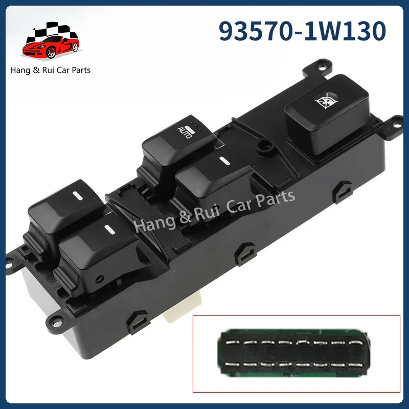 93570-1W130 935701W130 Power Window Switch For Kia RIO III (UB) 2012 2013 2014-2016 LHD Left Hand Driver Glass Lifter Button
93570-1W130 935701W130 Power Window Switch For Kia RIO III (UB) 2012 2013 2014-2016 LHD Left Hand Driver Glass Lifter Button