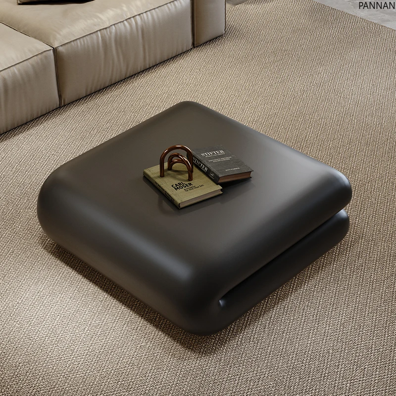Italian minimalist coffee table special-shaped black fiberglass designer creative square book coffee table artistic sense
Italian minimalist coffee table special-shaped black fiberglass designer creative square book coffee table artistic sense