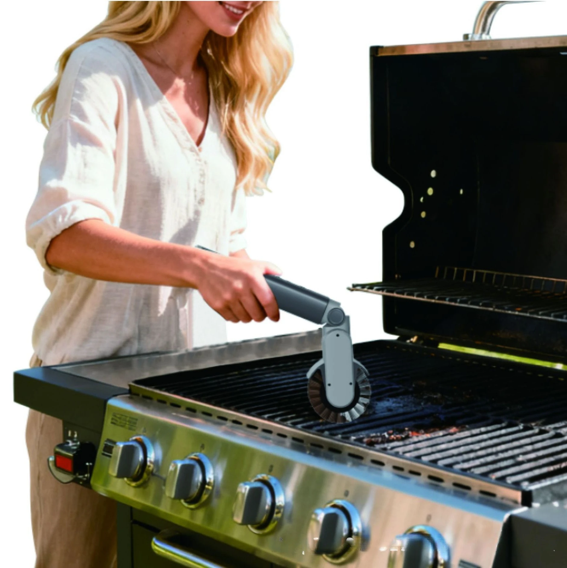Electric BBQ Brush, BBQ Grill Brush Powerful Power
Electric BBQ Brush, BBQ Grill Brush Powerful Power