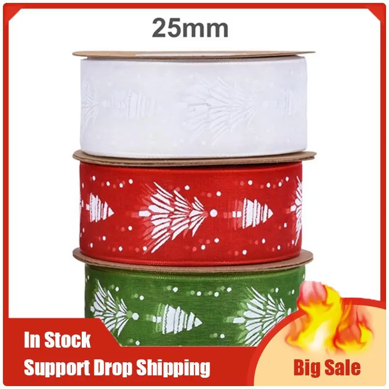 A70U New Christmas Ribbon Cake Decorative Printing Ribbon Christmas Tree Yarn Gift Box Bouquet Materials
A70U New Christmas Ribbon Cake Decorative Printing Ribbon Christmas Tree Yarn Gift Box Bouquet Materials