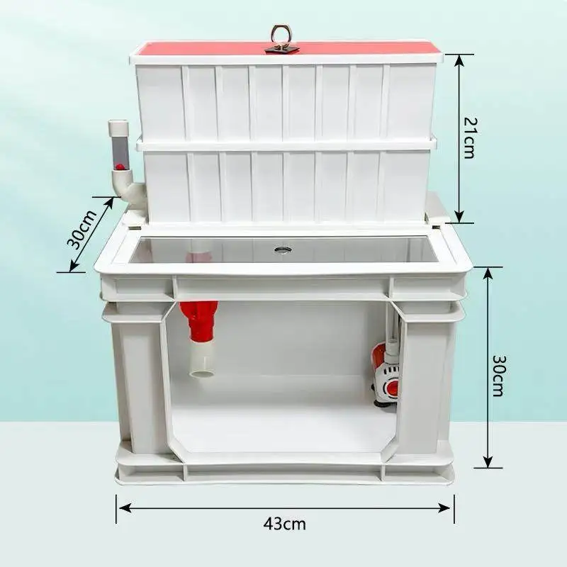 Visual turnover fish tank light body turtle hair color box transparent turnover box drip upper filter turnover box fish
Visual turnover fish tank light body turtle hair color box transparent turnover box drip upper filter turnover box fish