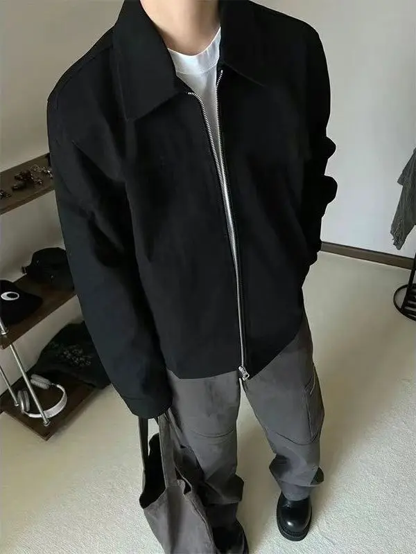 ort Men's Baseball Jaet Autumn Faionable American Sle Executive Coat Bla Turn-down Collar Casual Loose Fit Cotton
ort Men's Baseball Jaet Autumn Faionable American Sle Executive Coat Bla Turn-down Collar Casual Loose Fit Cotton