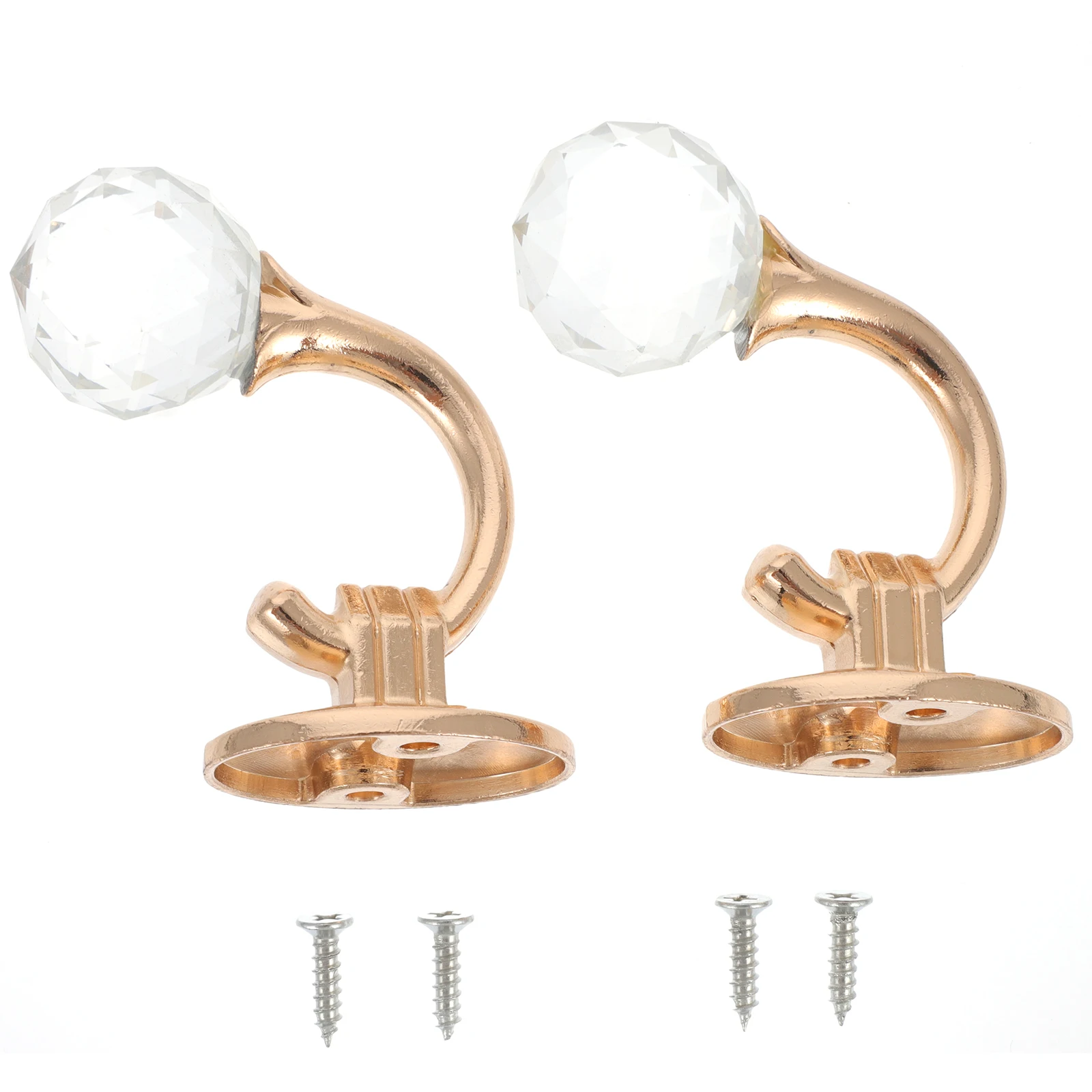 2pcs Crystal Hooks Lightweight Zinc Alloy Curtain Accessories Creative Hangers Decorative Bathrooms Practical
2pcs Crystal Hooks Lightweight Zinc Alloy Curtain Accessories Creative Hangers Decorative Bathrooms Practical