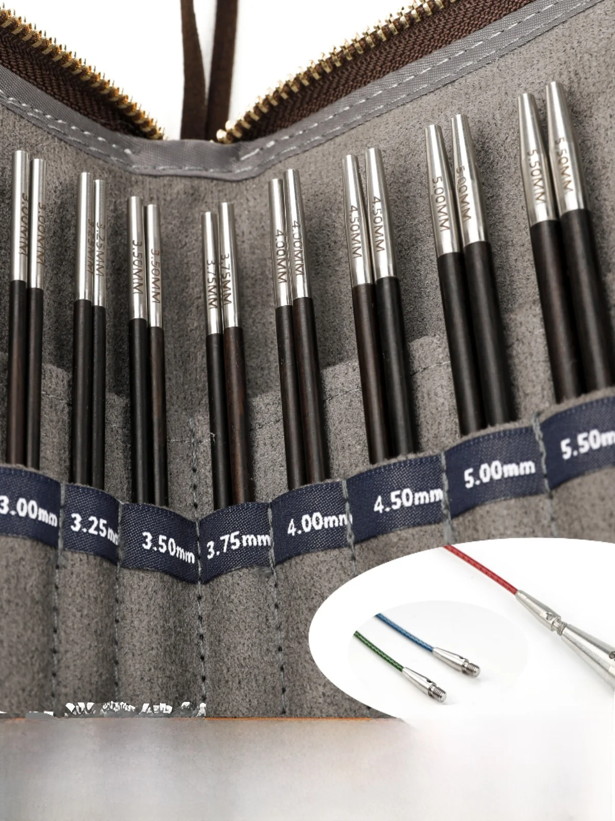 Набор высококачественных вязальных спиц ручной работы из черного дерева, съемные кольцевые спицы, полный комплект инструментов для вязания крючком, набор для рукоделия и вязания своими руками
Набор высококачественных вязальных спиц ручной работы из черного дерева, съемные кольцевые спицы, полный комплект инструментов для вязания крючком, набор для рукоделия и вязания своими руками