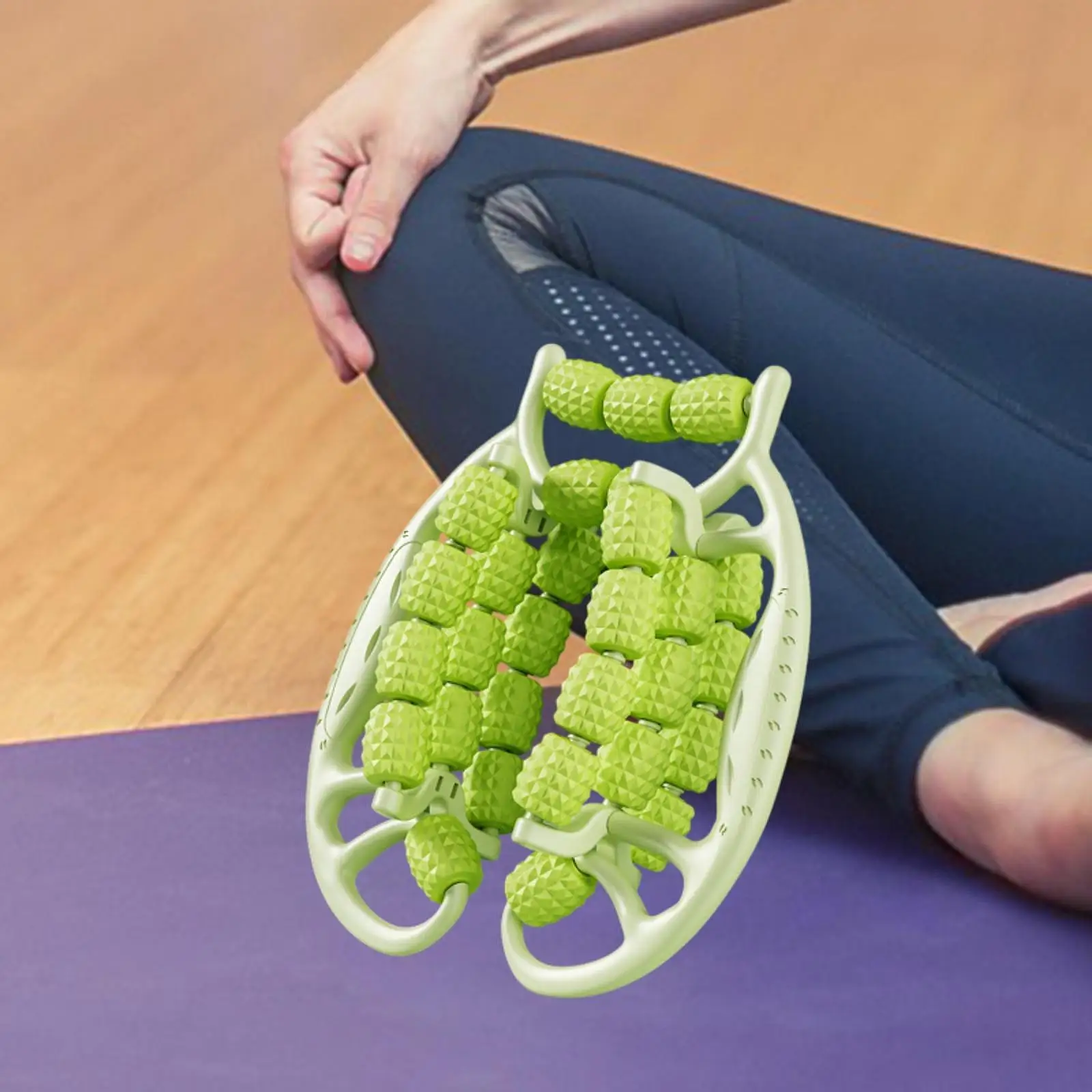 Leg Massager Roller 29 Point Roller Body Relax Handheld Leg Clamp Massage Tool for Bodybuilding Indoor Physical Woman and Man
Leg Massager Roller 29 Point Roller Body Relax Handheld Leg Clamp Massage Tool for Bodybuilding Indoor Physical Woman and Man