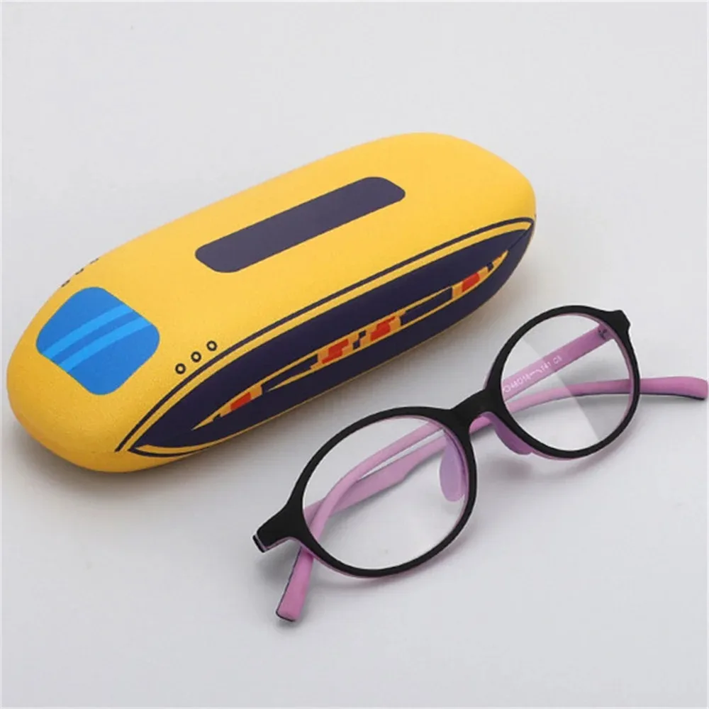 Fashion PU Leather Train Shape Glasses Case Cartoon Funny Hard Shell Eyewear Box Cute Creative Train Eyeglasses Holder Student
Fashion PU Leather Train Shape Glasses Case Cartoon Funny Hard Shell Eyewear Box Cute Creative Train Eyeglasses Holder Student