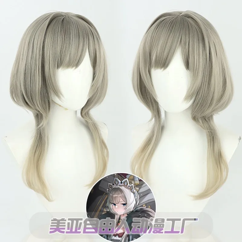 Genshin Impact Fatui Harbinger Sandrone Cosplay Wig, Long Sideburns, Blonde Styling
Genshin Impact Fatui Harbinger Sandrone Cosplay Wig, Long Sideburns, Blonde Styling