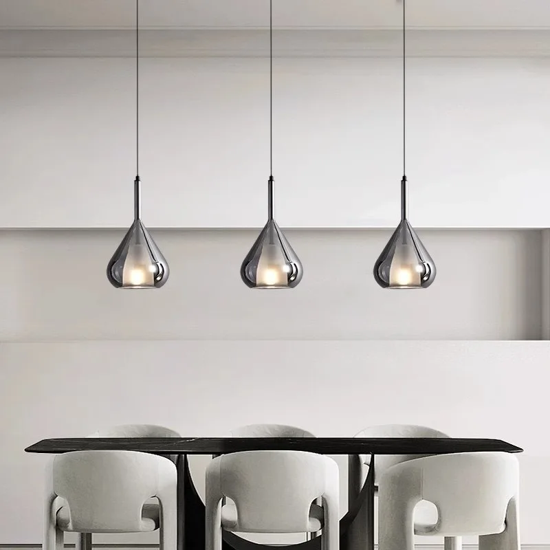 Italian Minimalist Bedroom Bedside Pendant Light Modern 2025 Nordic Glass Bar Restaurant Pendant Light 1/3 Heads Room Decor
Italian Minimalist Bedroom Bedside Pendant Light Modern 2025 Nordic Glass Bar Restaurant Pendant Light 1/3 Heads Room Decor