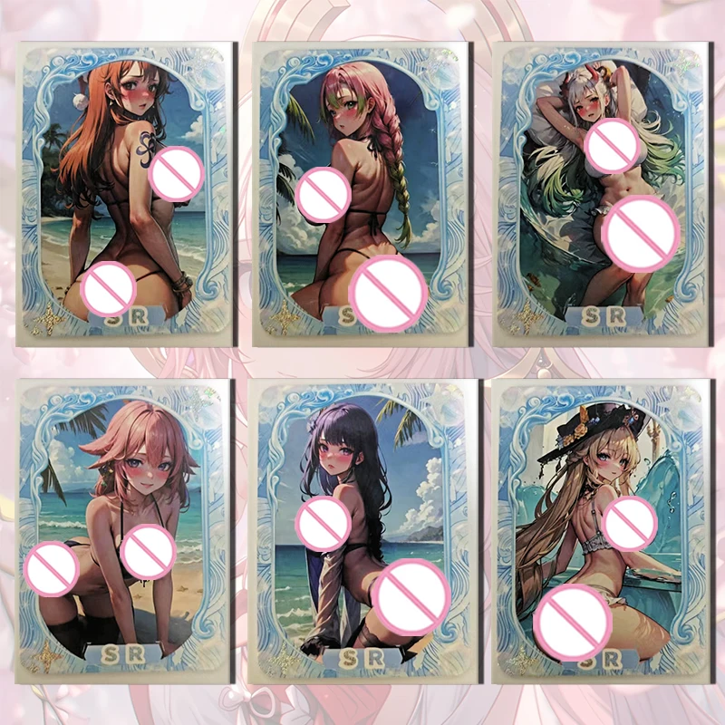 Goddess Story ACG Sexy Girl SR card Yae Miko Kamado Nezuko Kanroji Mitsuri Raiden Shogun Nilou boy Коллекция игрушек Подарки на день рождения
Goddess Story ACG Sexy Girl SR card Yae Miko Kamado Nezuko Kanroji Mitsuri Raiden Shogun Nilou boy Коллекция игрушек Подарки на день рождения