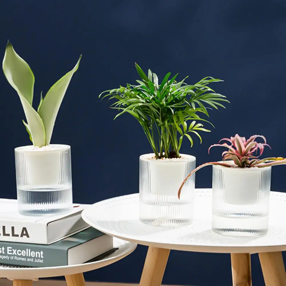 Excellent Plant Pot Eye-catching Plastic Plant Container Self-watering Flower Pot Desktop Ornament
Excellent Plant Pot Eye-catching Plastic Plant Container Self-watering Flower Pot Desktop Ornament