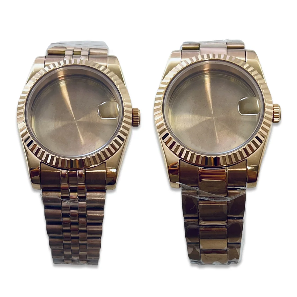 High Quality 36mm 40mm Rose Gold NH34 NH35 NH36 NH38 NH39 NH70 NH72 ETA2824 PT5000 Watch Case With Sapphire Crysta Watch Parts
High Quality 36mm 40mm Rose Gold NH34 NH35 NH36 NH38 NH39 NH70 NH72 ETA2824 PT5000 Watch Case With Sapphire Crysta Watch Parts