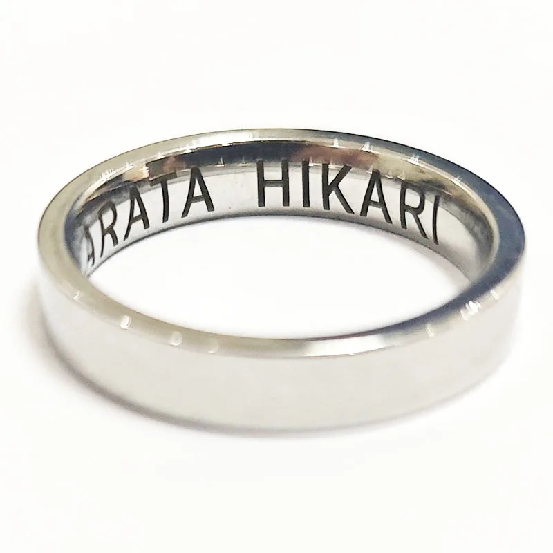 Tokyo Ghoul Anime Customizable Ring ARATA HIKARI Design Engraved Non-Fading Trendy Fashion Accessory For Cosplay Enthusiasts
Tokyo Ghoul Anime Customizable Ring ARATA HIKARI Design Engraved Non-Fading Trendy Fashion Accessory For Cosplay Enthusiasts