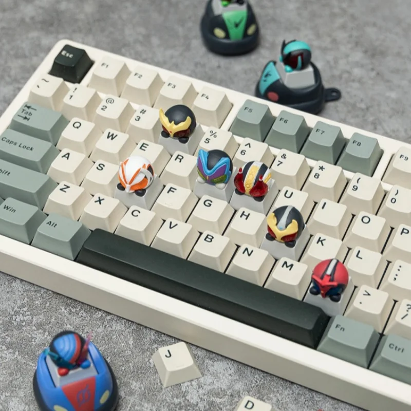 Playlab Kamen Rider Artisan Keycap Blind Box Custom Resin For Mechanical Keyboard Gaming Desktop Decor Gift For Anime Fans
Playlab Kamen Rider Artisan Keycap Blind Box Custom Resin For Mechanical Keyboard Gaming Desktop Decor Gift For Anime Fans