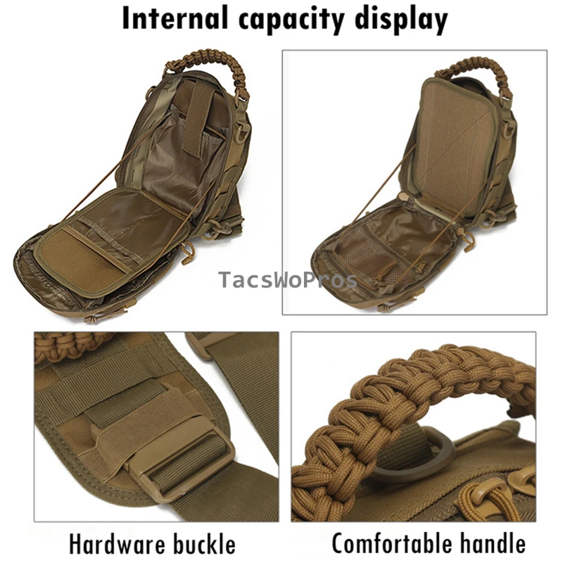 Multifunctional Tactical Bag Outdoor Sport Sling Bag Pack Crossbody Shoulder Backpack EDC Assault Range Bag Hiking Chest Bags
Multifunctional Tactical Bag Outdoor Sport Sling Bag Pack Crossbody Shoulder Backpack EDC Assault Range Bag Hiking Chest Bags