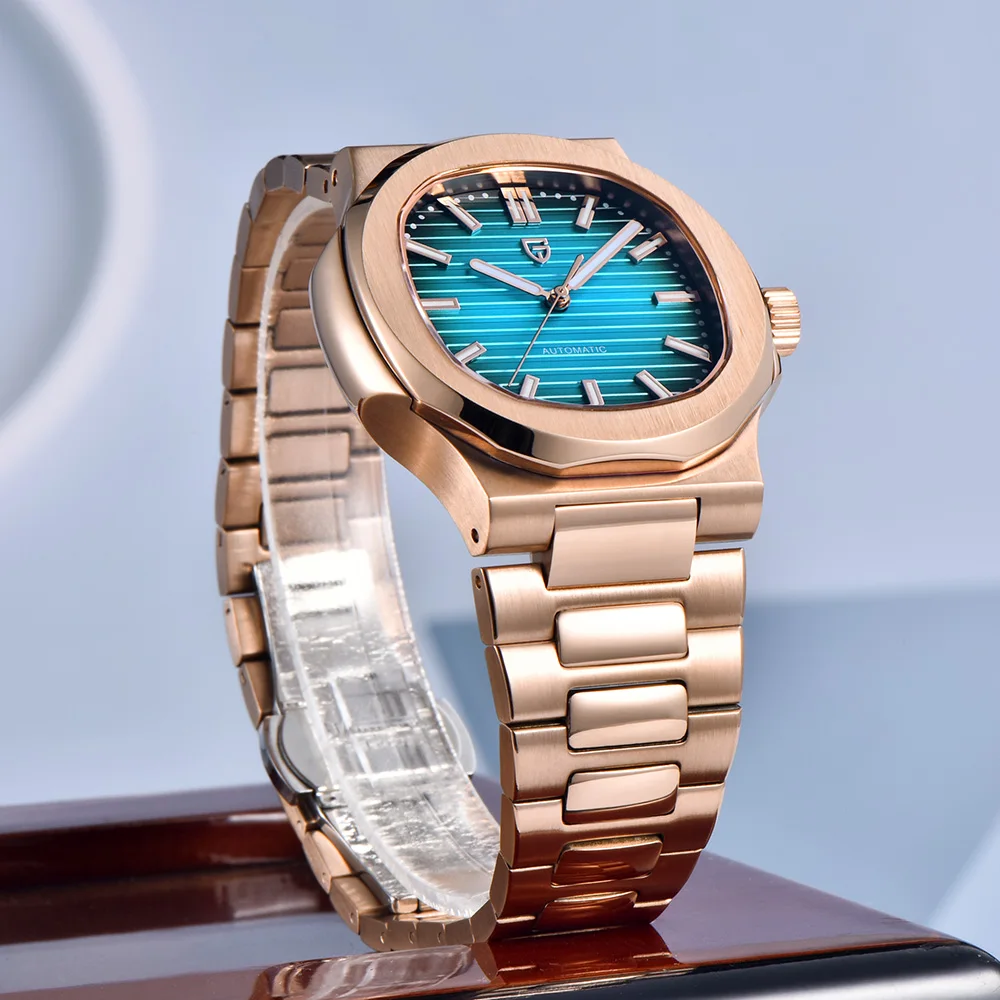 Pagani design Rose Gold men's Watches Luxury mechanical Watch Men's ST6 automatic Watch AR Sapphire Diving sports 2026 new clock
Pagani design Rose Gold men's Watches Luxury mechanical Watch Men's ST6 automatic Watch AR Sapphire Diving sports 2026 new clock