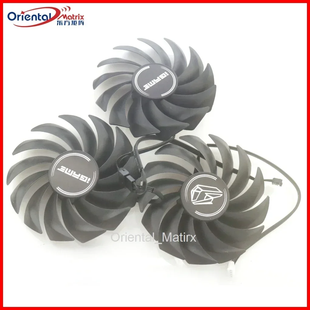 PVA080E12R 88mm DC12V 0.50A 4Pin VGA Fan For iGame RTX3090 RTX3060 3070 RTX3080 AD Vulcan OC Graphics Card Cooling Fan 
PVA080E12R 88mm DC12V 0.50A 4Pin VGA Fan For iGame RTX3090 RTX3060 3070 RTX3080 AD Vulcan OC Graphics Card Cooling Fan