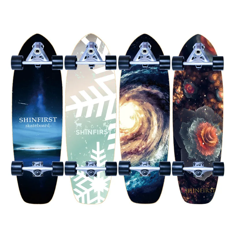 26 Latest models trend land surfskatesurfboard professional aluminium alloy S7 bracket SF street skateboard variety board flower
26 Latest models trend land surfskatesurfboard professional aluminium alloy S7 bracket SF street skateboard variety board flower