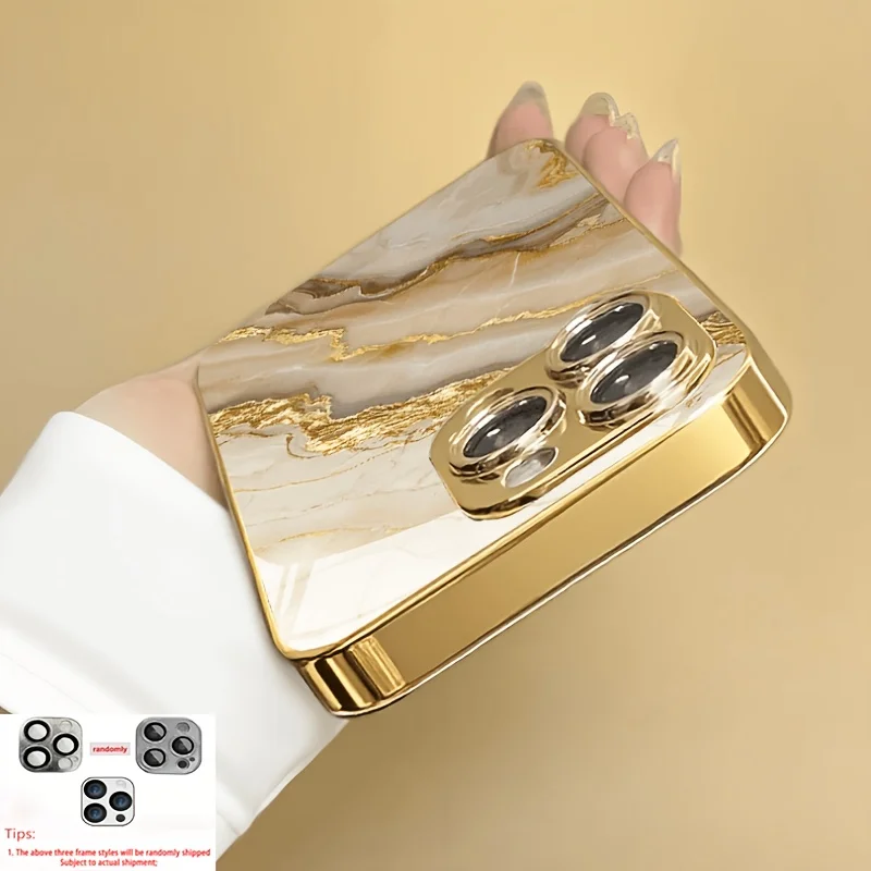 Gold Marble Stone Pattern Metallic Paint Glass Phone Case For iPhone 17 16 15 14 13 12 11 Pro Max 14 15 Plus 17 Air 16E Cover
Gold Marble Stone Pattern Metallic Paint Glass Phone Case For iPhone 17 16 15 14 13 12 11 Pro Max 14 15 Plus 17 Air 16E Cover