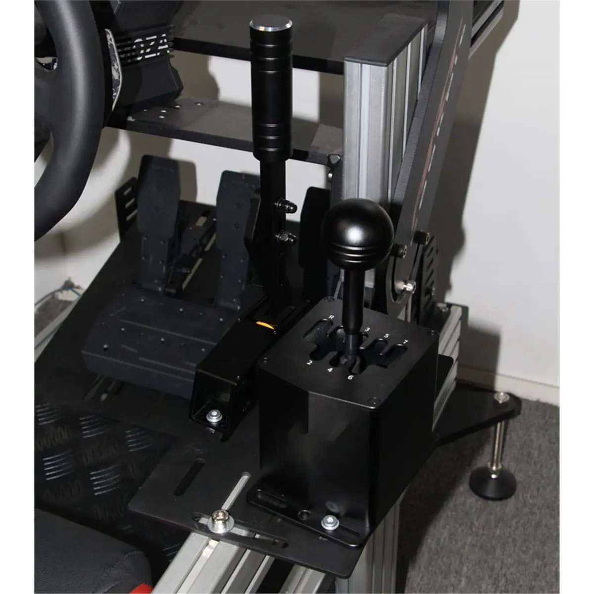 TCE Racing Simulator Aluminum Profile Bracket for HBP Handbrake Gear Shifter Lever Adapter Plate
TCE Racing Simulator Aluminum Profile Bracket for HBP Handbrake Gear Shifter Lever Adapter Plate