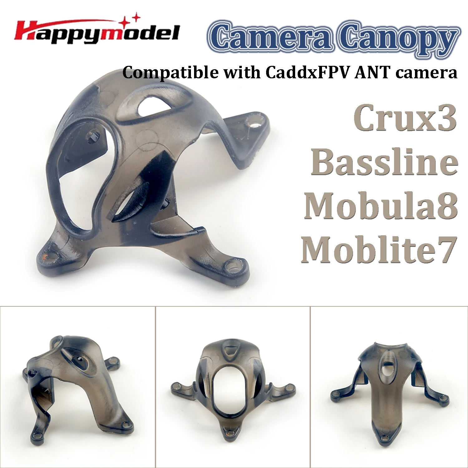 Защитный чехол Happymodel с регулируемым углом наклона для крепления камеры FPV-дрона для квадрокоптеров Crux3 / Bassline / Mobula8 / Moblite7 RC FPV
Защитный чехол Happymodel с регулируемым углом наклона для крепления камеры FPV-дрона для квадрокоптеров Crux3 / Bassline / Mobula8 / Moblite7 RC FPV